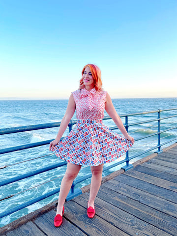 Sunny Days Skater Skirt