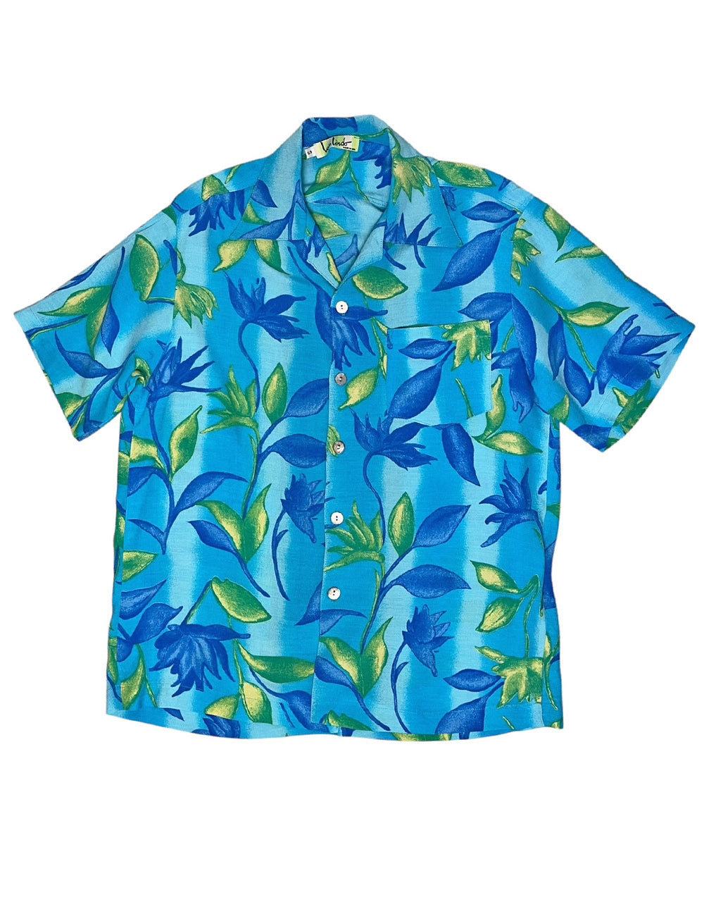 Blue Lagoon Men's Sonny Button Up Shirt