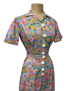 Scout for Loco Lindo Bright Floral Cotton Coveralls - Size Small