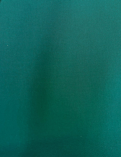 Deep Cobalt Green 1940s Style High Waisted Palazzo Pants