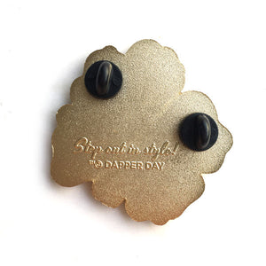 Big-Blue Boutonnière Pin