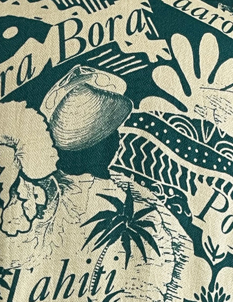 Soft Rayon Green South Seas Tea Timer Top