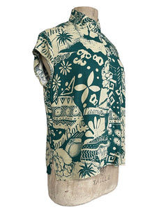 Soft Rayon Green South Seas Tea Timer Top