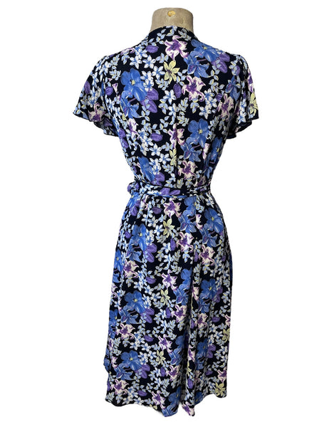 Hawaiian Nights Floral Biasa Wrap Dress