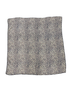 Leopard Print Large Square Hair & Neck Scarf