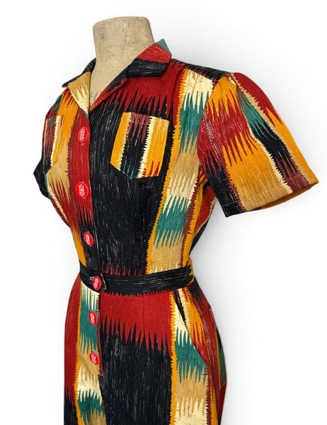 Limited Edition Serape Stripe Heavy Cotton 1940s Pacific Coveralls