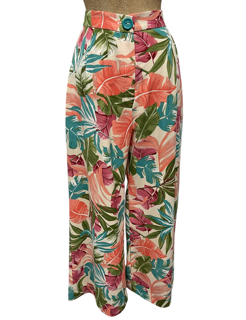 Scout Miami Tropics Linen 1940s Trail Trouser Pant