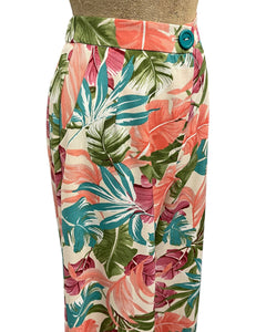Scout Miami Tropics Linen 1940s Trail Trouser Pant