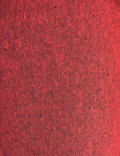 Scout Red & Black Cotton Flannel 1940s Pacific Coveralls