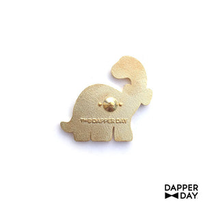 Dapper Dino Pin in Green