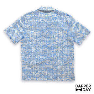 'Roller Coaster' Cotton Cabana Shirt - Final Sale