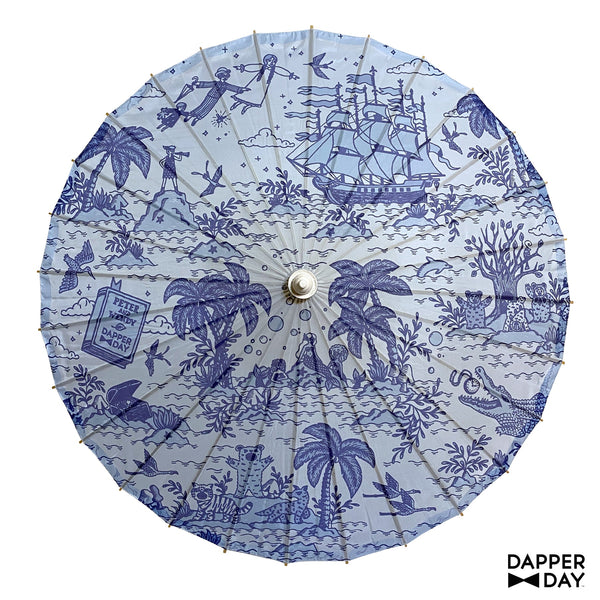 Neverland Parasol (Sleepy Blue)