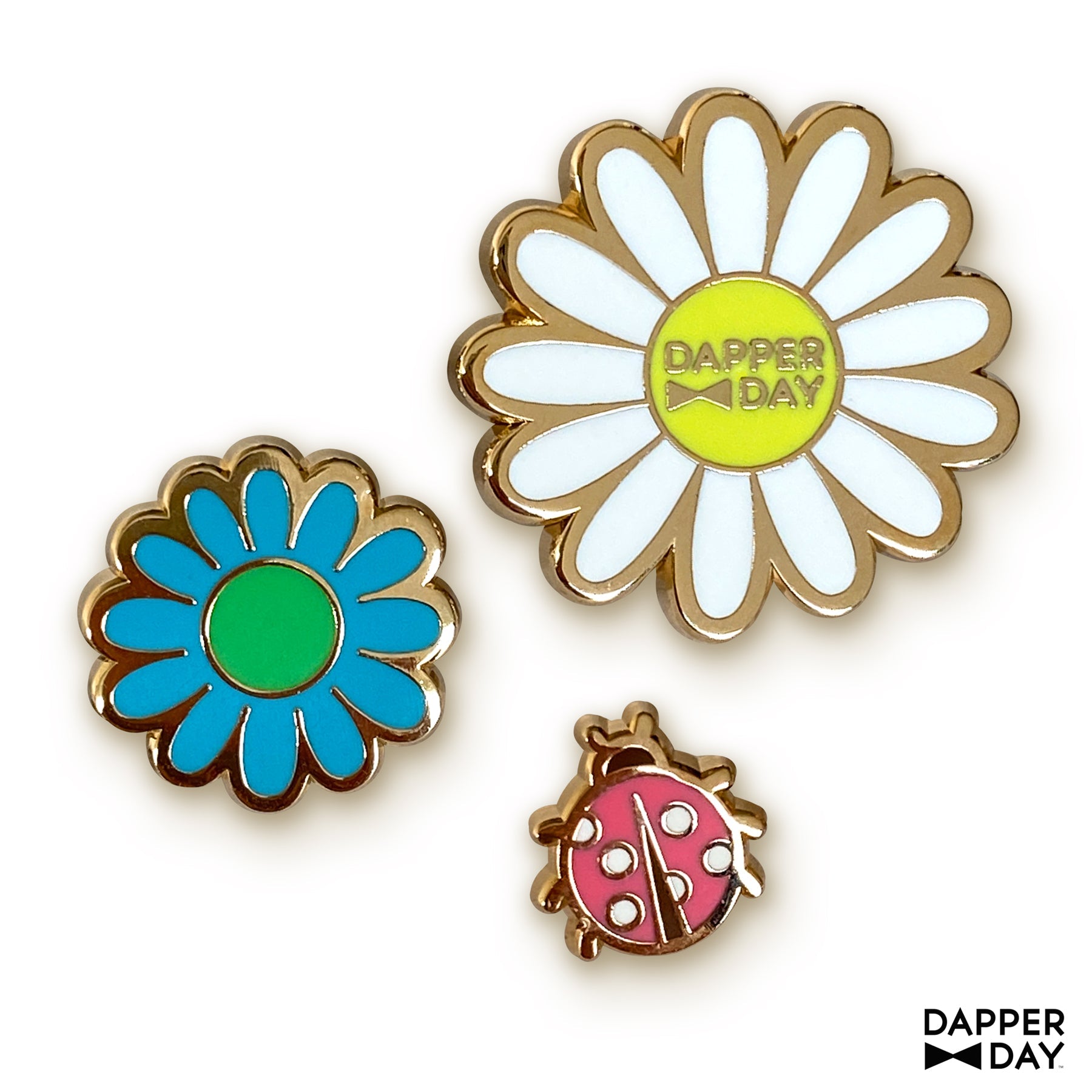 ‘Garden Party’ Pin Set