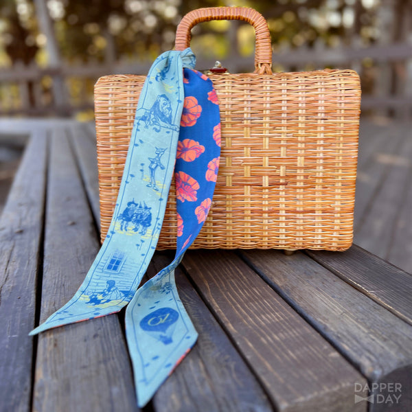 Oz Poppies Silk Scarf