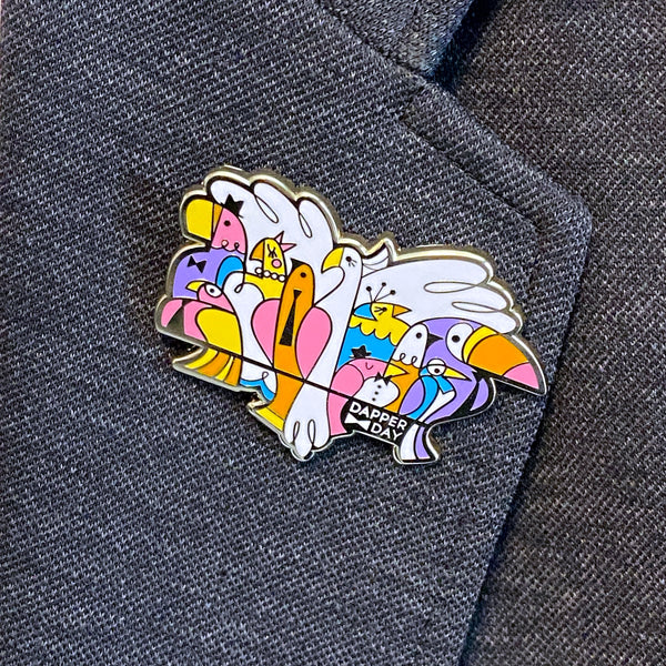 Birds of a Feather Pin