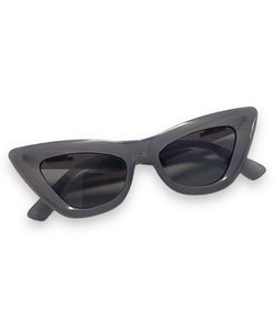 Vintage 50s Style Soft Grey Veronica Sunglasses
