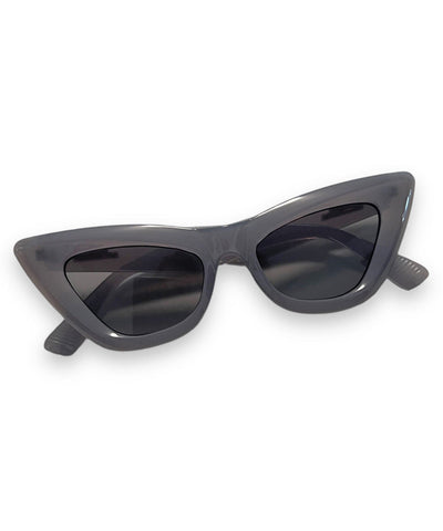 Vintage 50s Style Soft Grey Veronica Sunglasses