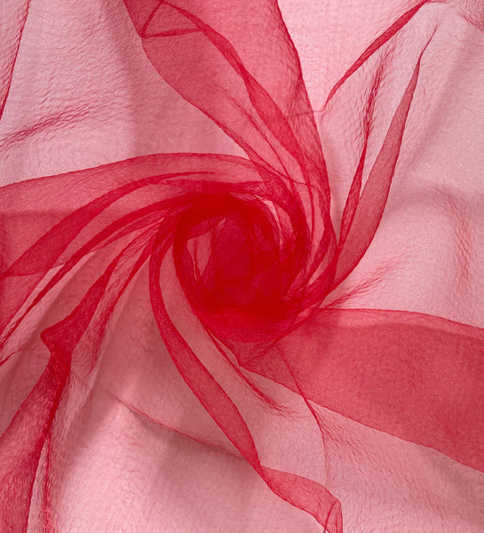 Vintage Style Sheer Nylon Square Hair Scarf
