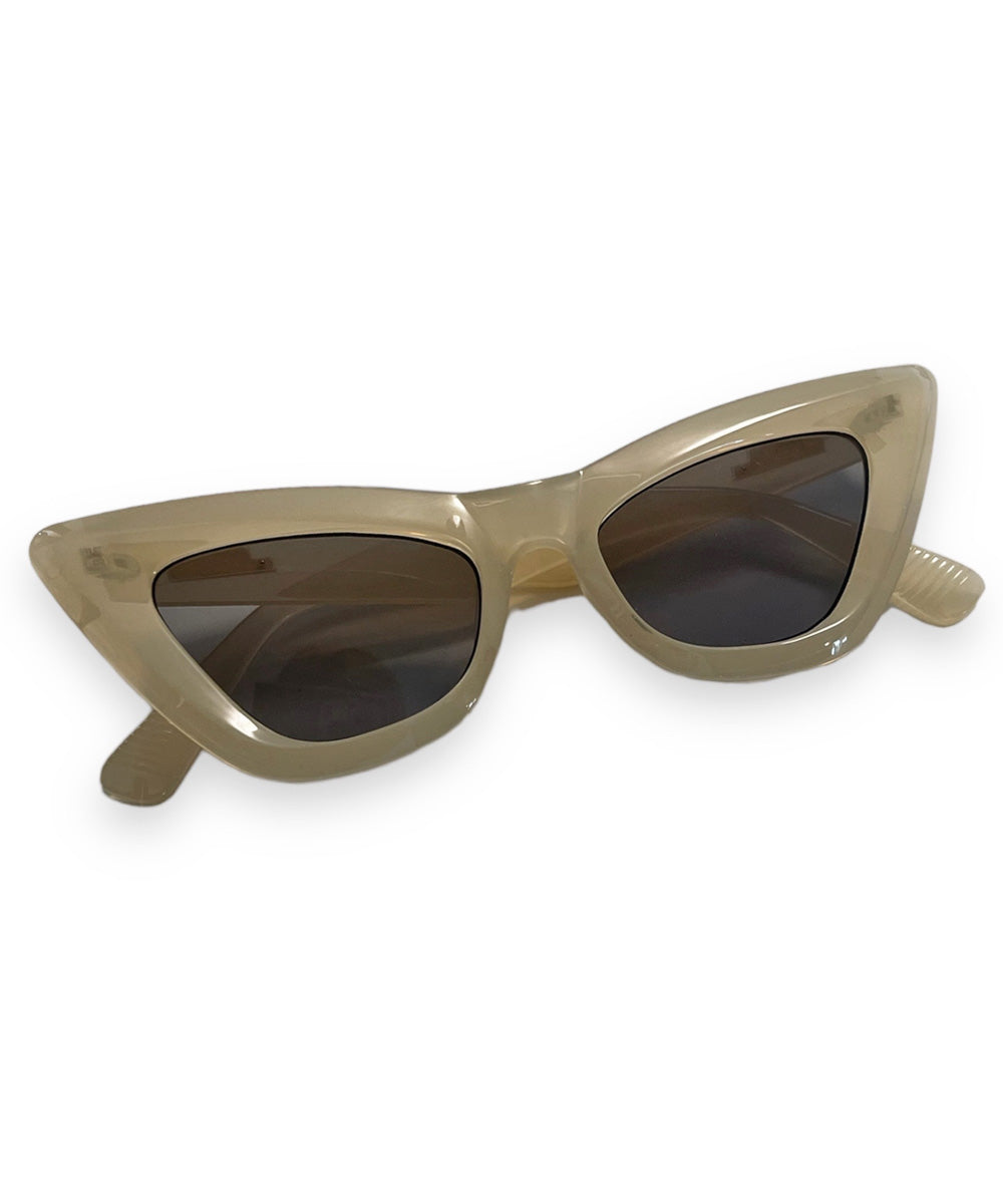 Vintage 50s Style Warm Vanilla Veronica Sunglasses