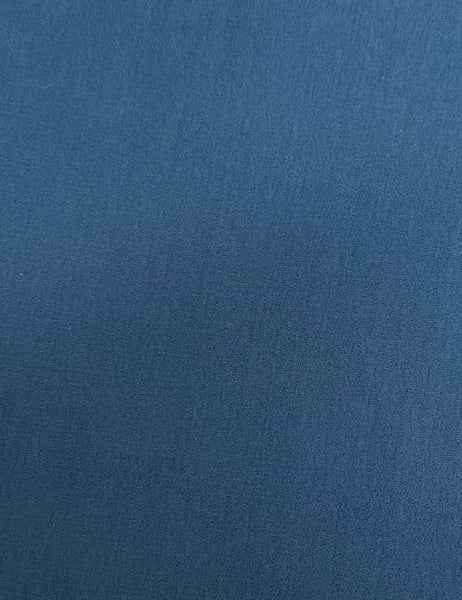 Cerulean Blue 1940s Style High Waisted Palazzo Pants