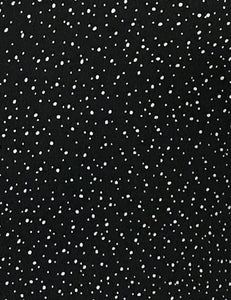 Black & White Galaxy Dot 1930s Venice Beach Balboa Swing Dress