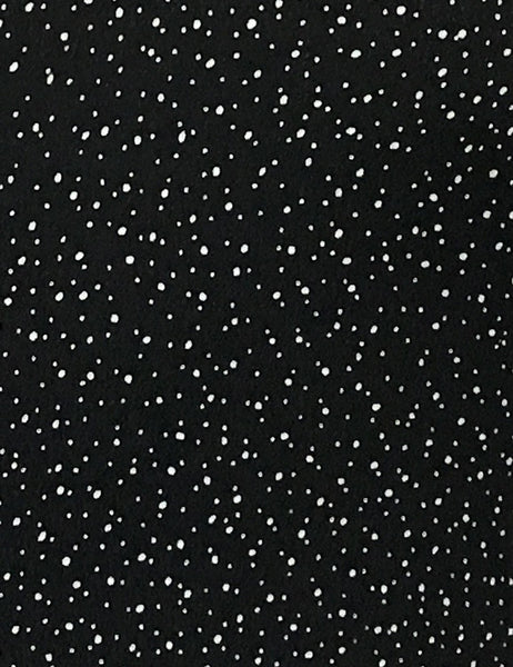 Black & White Galaxy Dot 1930s Venice Beach Balboa Swing Dress
