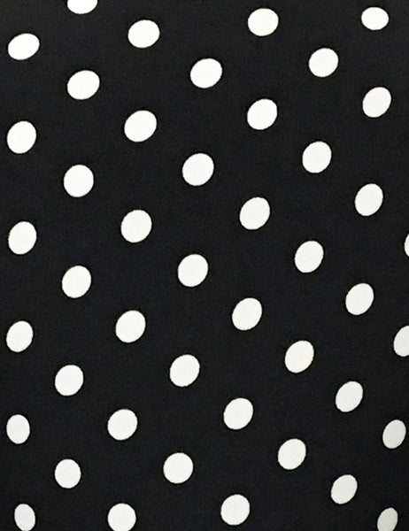 Black & White Big Dot Drama Sleeve Babaloo Tie Crop Top
