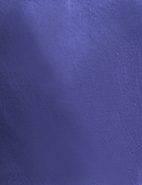 FINAL SALE - Slate Blue Satin Venice Beach Balboa Circle Swing Skirt