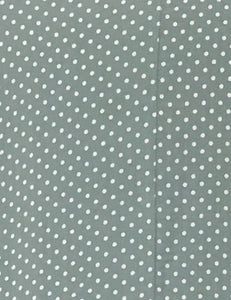 Celadon Green Polka Dot Knee Length Rita Dress