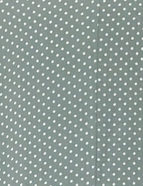 Celadon Green Polka Dot Knee Length Rita Dress