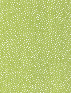 Chartreuse Pixie Dot Vintage Inspired Knee Length Rita Dress - FINAL SALE