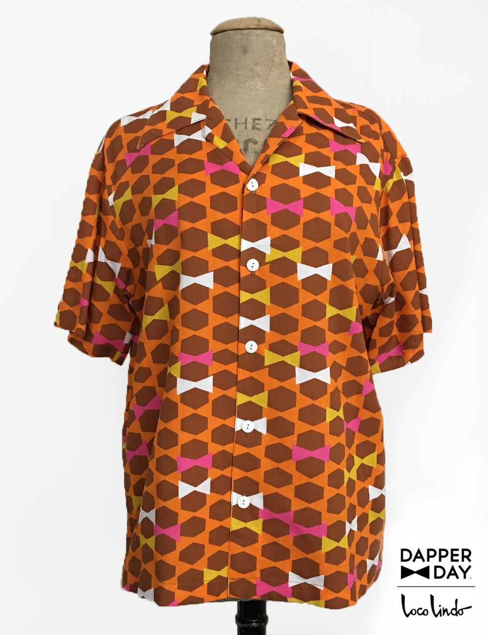Dapper Day + Loco Lindo - Mai Tai Bow Ties Men's Sonny Shirt