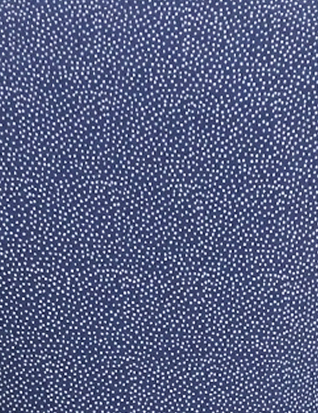 Denim Blue Pixie Dot Vintage Inspired Babaloo Wrap Top