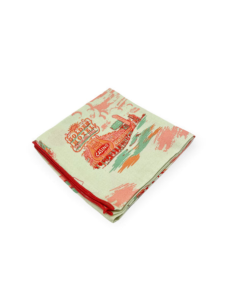 Doris Mayday for Loco Lindo - Mint Green Vegas Baby Square Hair Scarf