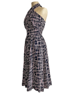 Doris Mayday for Loco Lindo - Metro Lines Mayday Halter Swing Dress