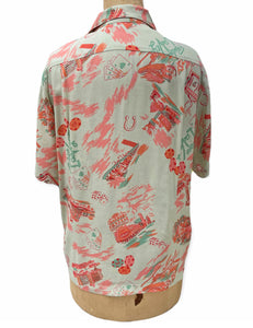 Doris Mayday for Loco Lindo - Mint 'Vegas Baby' Mens Sonny Shirt