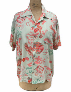 Doris Mayday for Loco Lindo - Mint 'Vegas Baby' Mens Sonny Shirt