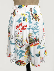 Doris Mayday for Loco Lindo - Vegas Baby High Waisted Shorts