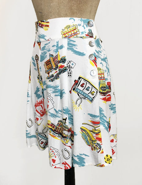 Doris Mayday for Loco Lindo - Vegas Baby High Waisted Shorts