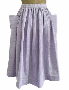 Scout for Loco Lindo Grape Seersucker 1940s Petunia Skirt
