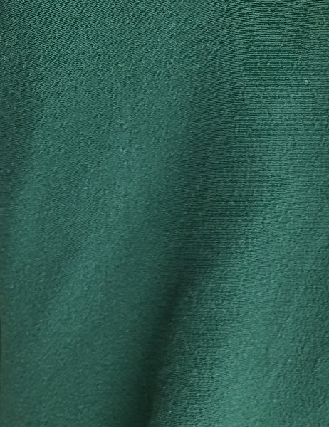 Evergreen 1940s Inspired Cascade Wrap Dress