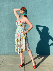 Doris Mayday for Loco Lindo - White Vegas Baby Marta Dress