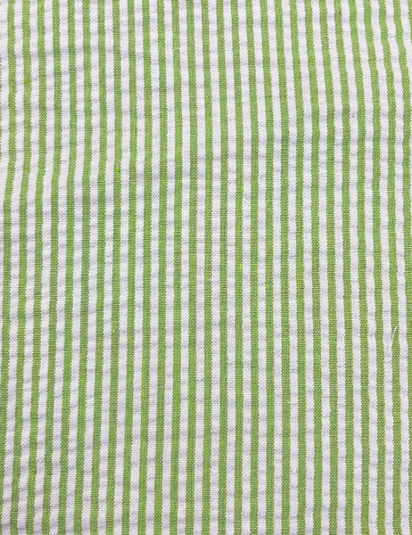 Scout for Loco Lindo Lime Green Seersucker 1940s Petunia Pocket Skirt