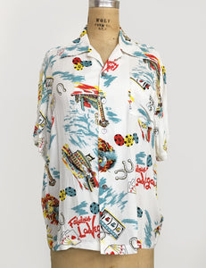 Doris Mayday for Loco Lindo - Vegas Baby Mens Sonny Shirt