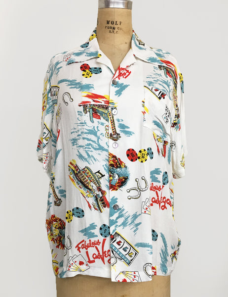 Doris Mayday for Loco Lindo - Vegas Baby Mens Sonny Shirt