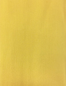 Mustard Yellow Button Up Mandarin Collar Tea Timer Top