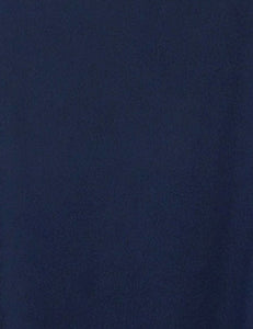 Navy Blue Rayon Crepe Venice Beach Balboa Circle Swing Skirt