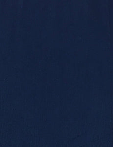 Navy Blue Vintage Inspired Mandarin Collar Tea Timer Top