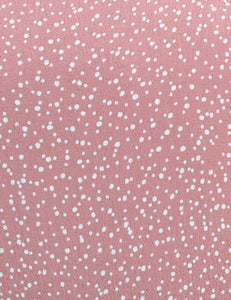 FINAL SALE - Pink Pixie Dot 1930s Style Venice Beach Swing Skirt