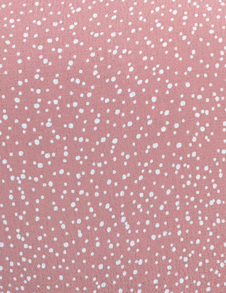 FINAL SALE - Pink Pixie Dot 1930s Style Venice Beach Swing Skirt